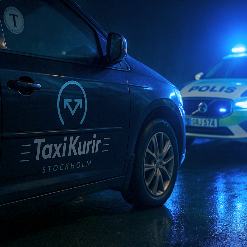 Taxichaufför blev misshandlad av kompisgäng