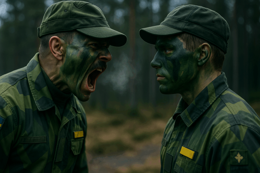 Totalförsvarspliktig vägrade lyda order och duschade inte