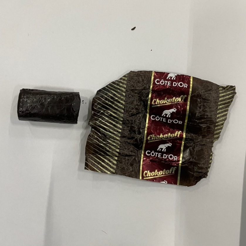 Man smugglade opium i chocklad
